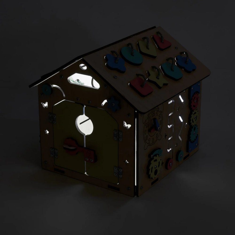 BusyKids Activity board Domeček Mini (obrázek 8)