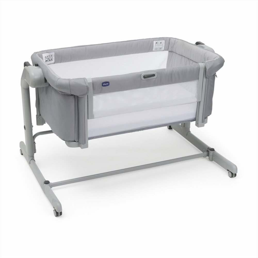 CHICCO Postýlka Next2Me Magic Evo - Grey Mist (obrázek 2)