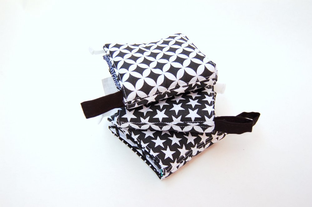 MyMoo Mini Soft Book - Black And White,MyMoo Mini Soft Book - Black And White