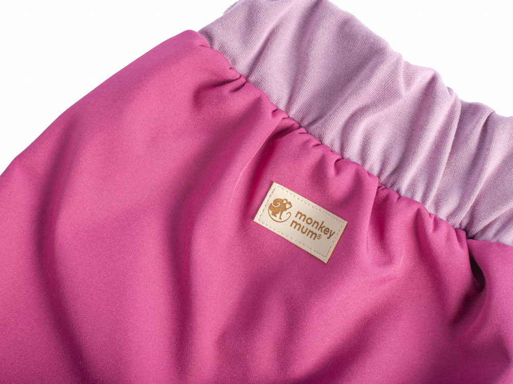 Pantaloni Softshell Per Bambini Monkey Mum® Con Membrana - Lampone Succoso 92
