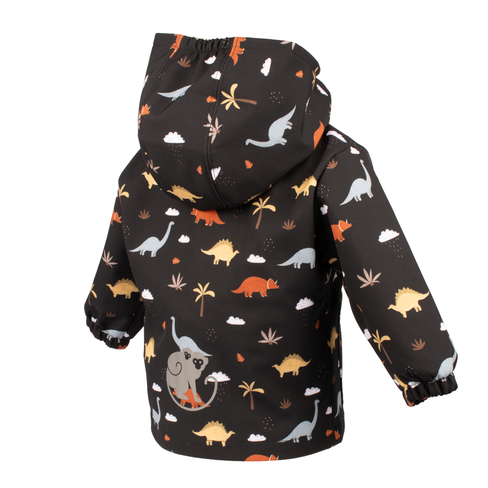 Jachetă Softshell Pentru Copii Cu Membrană Monkey Mum® - Călătoria Dinozaurilor 110/116,Jachetă Softshell Pentru Copii Cu Membrană Monkey Mum® - Călăt