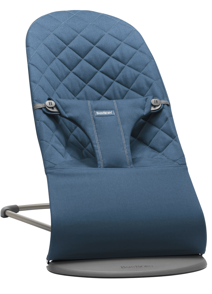 BABYBJÖRN Leżak Bliss Cotton, granatowy