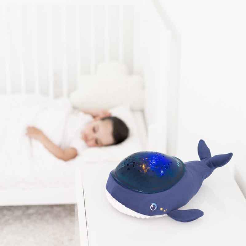 PABOBO Magischer LED-Meeresbodenprojektor Mit Aqua Dream-Walmelodien Und Weißem Rauschen