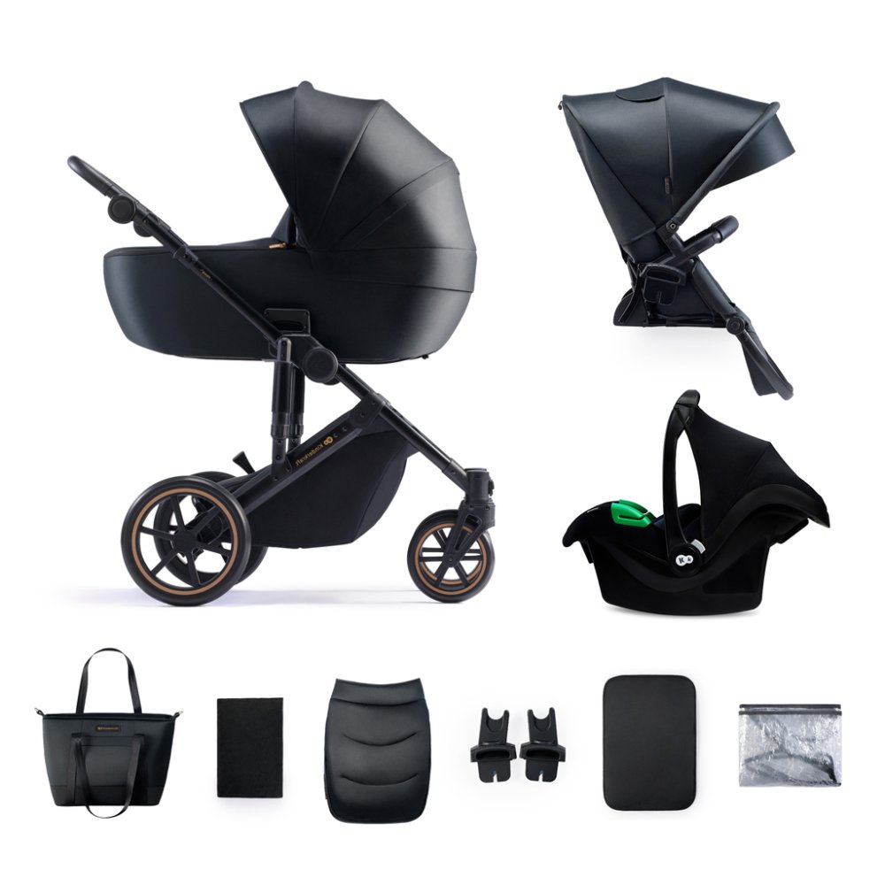 KINDERKRAFT SELECT Carucior Combinat 3 In 1 Prime 2 Venetian Black, Premium