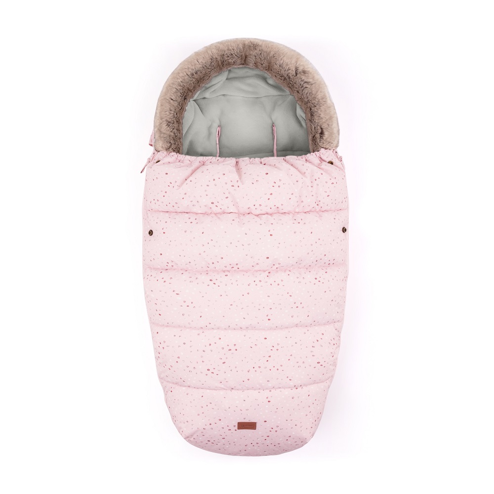 PETITE&MARS Väska 4 I 1 Comfy Glossy Princess + Muff Jasie Dusty Pink