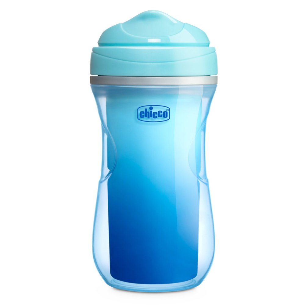 CHICCO Actieve Thermomok Met Harde Drank 266 Ml Blauw, Sterren 14m+