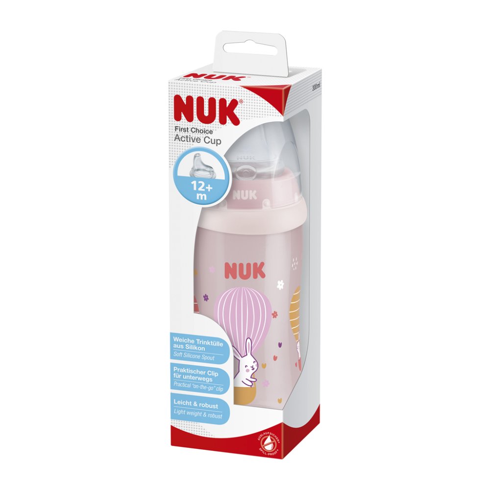 NUK FC Bottle Active Cup 300 Ml Pink