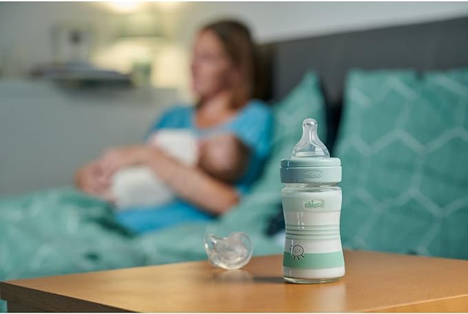 CHICCO Bottle Baby Glass Well-being Silicone 150 Ml Uni