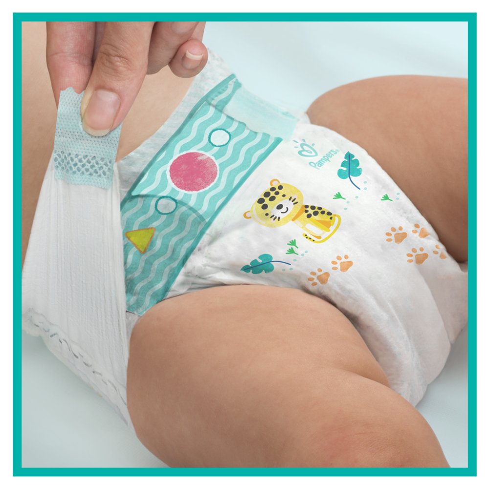 PAMPERS Active Baby Pañales Desechables 3 (6-10 Kg) 208uds - STOCK MENSUAL