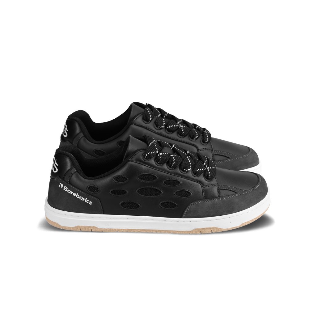 Barefoot Sneakers Barebarics Fusion - Black & White 42 Black