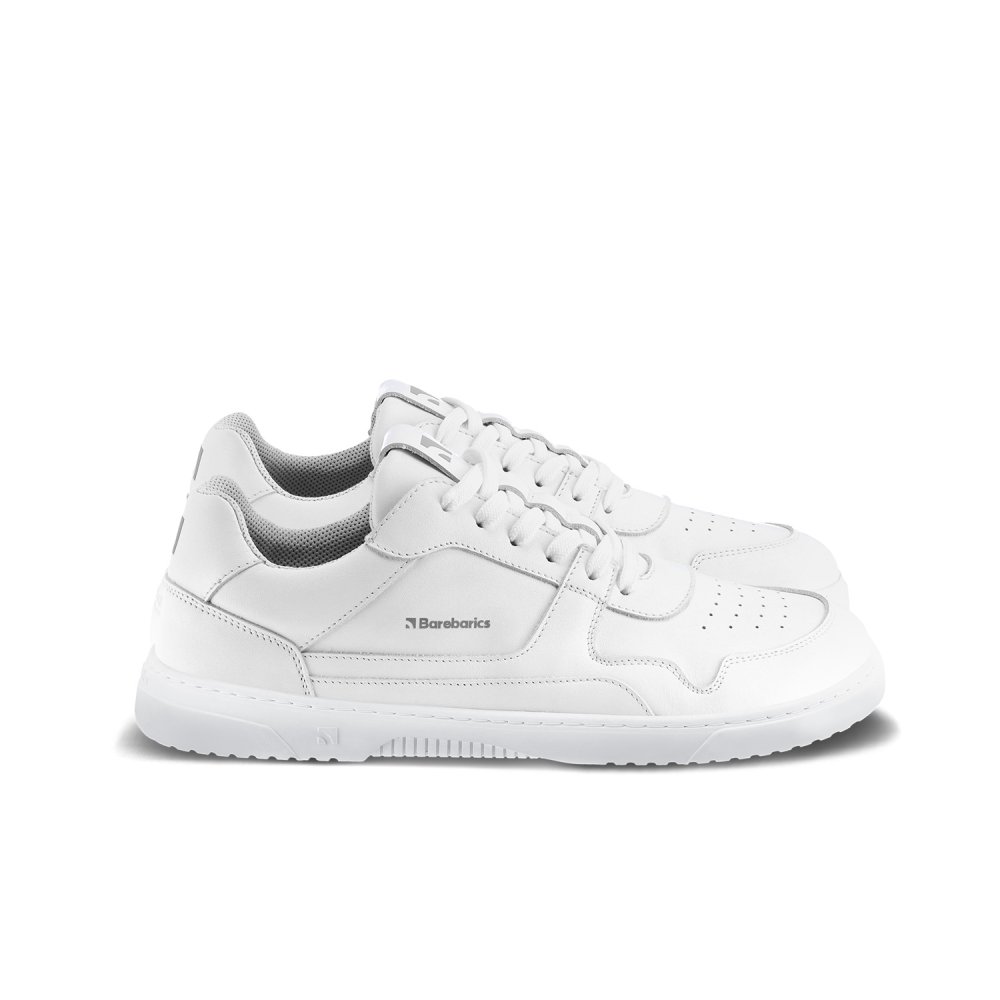 Barefoot Sneakers Barebarics Zing - All White - Leather 37 White