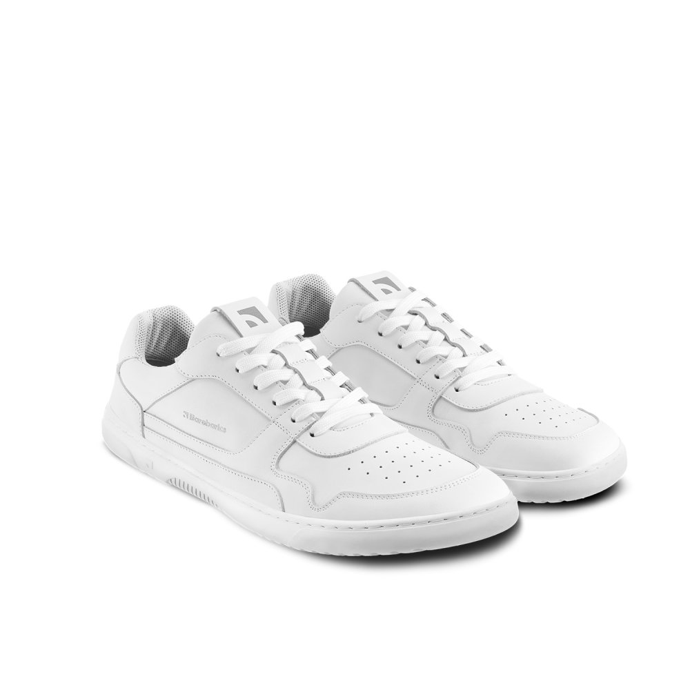 Barefoot Sneakers Barebarics Zing - All White - Leather 37 White