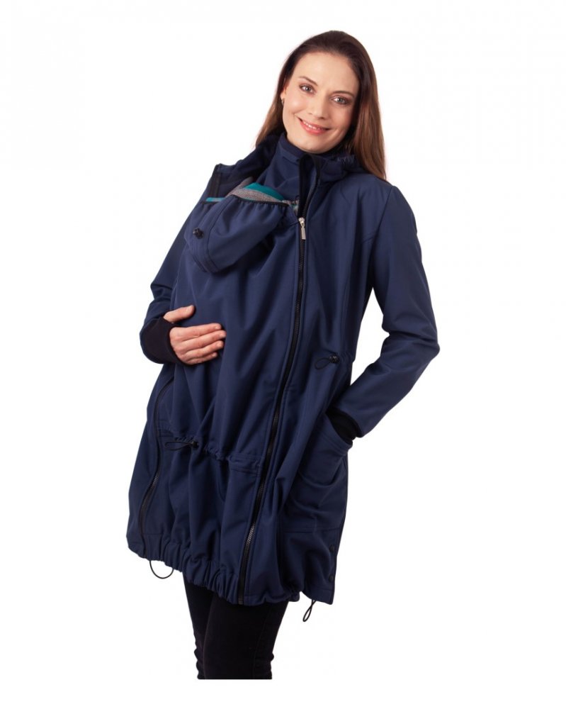 Softshell viselő dzseki Andrea + Body bélés, sötétkék M - Image 7