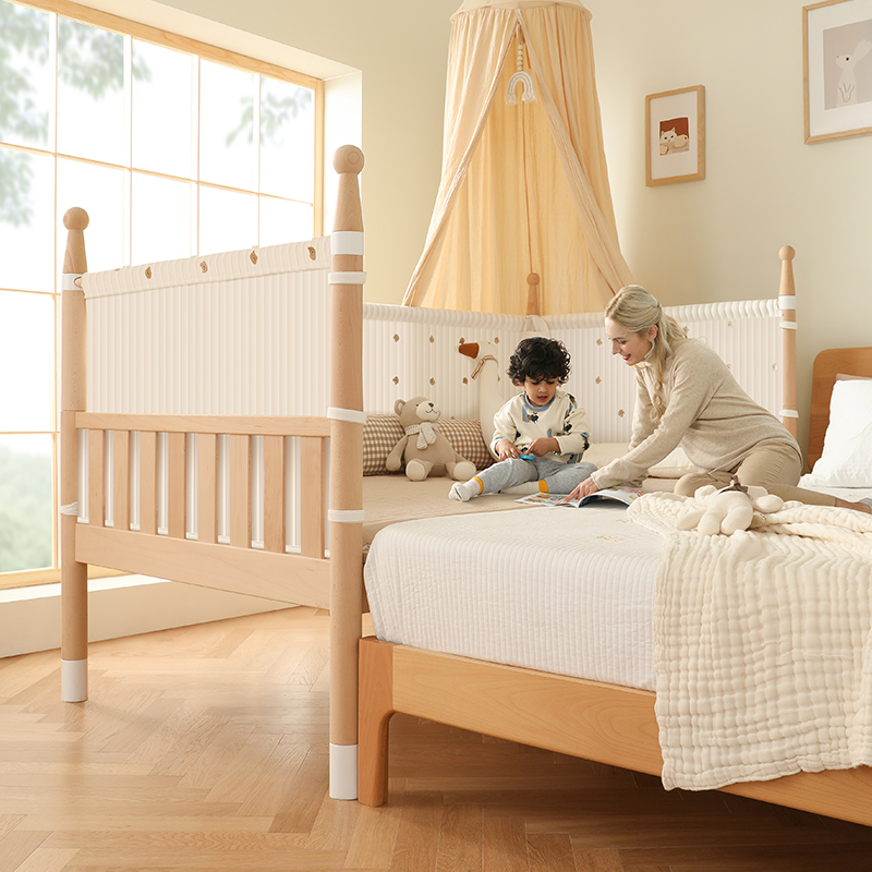 Letto per bambini 5 in 1 - Massello - 190x80 cm - immagine 5