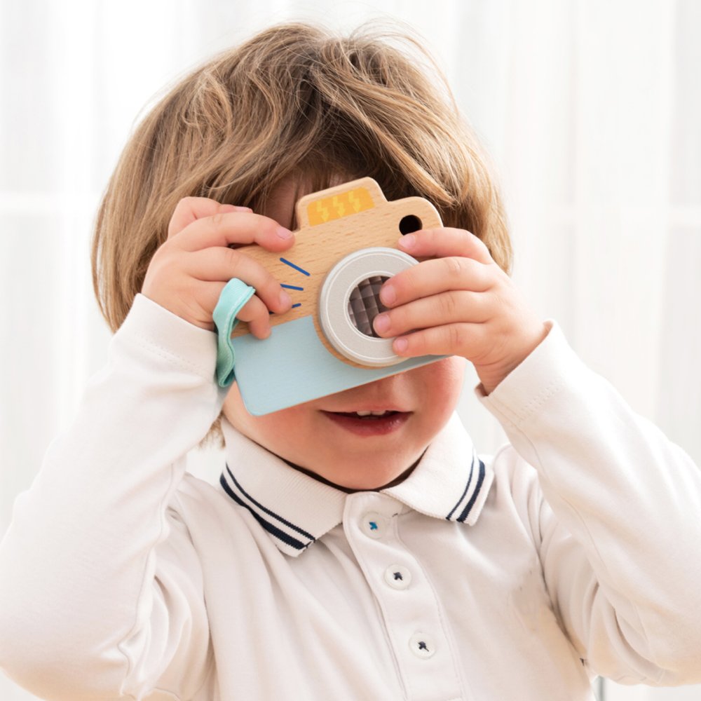 Appareil photo en bois – Image 4
