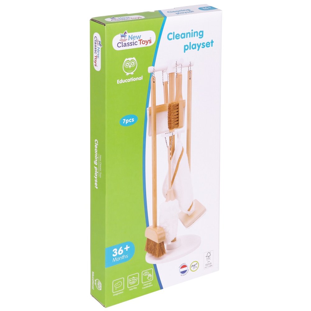 Set per la pulizia in legno per bambini - immagine 5