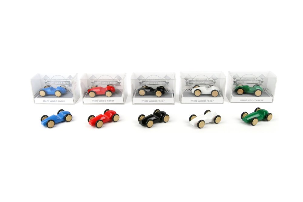 Milaniwood - set da 5 macchinine (mix di colori)
