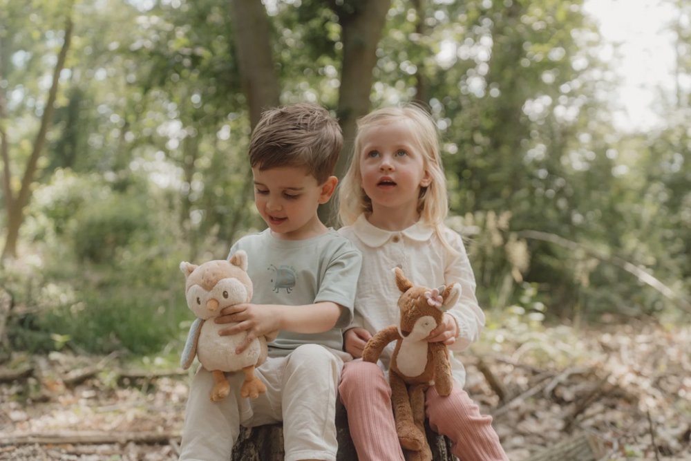 LITTLE DUTCH Hračka plyšová sova Forest friends (obrázek 6)