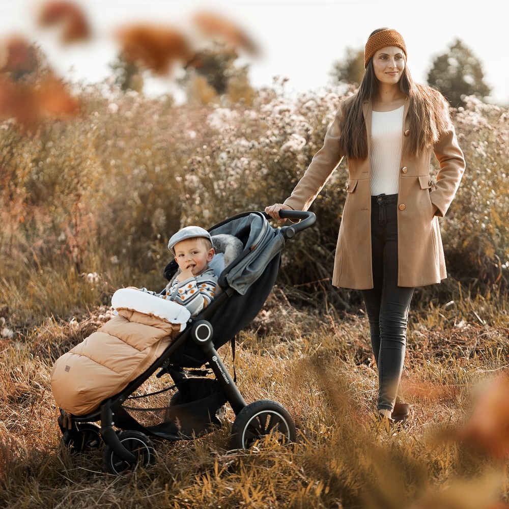 PETITE&MARS Sacco nanna 4 in 1 Comfy Elegant Caramel/Beige - immagine 4