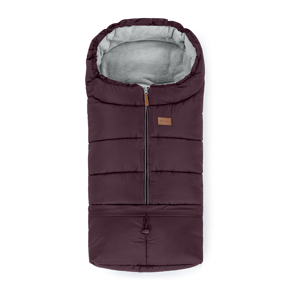 PETITE&MARS Ensemble chancelière d’hiver Jibot 3en1 + gants pour poussette Jasie Mysterious Plum – Image 6