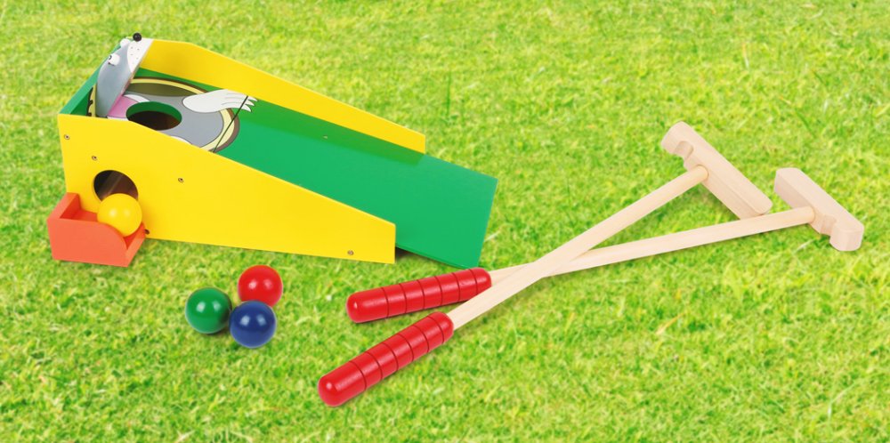 small foot Bláznivý minigolf Krtek otevřená pusa (obrázek 8)