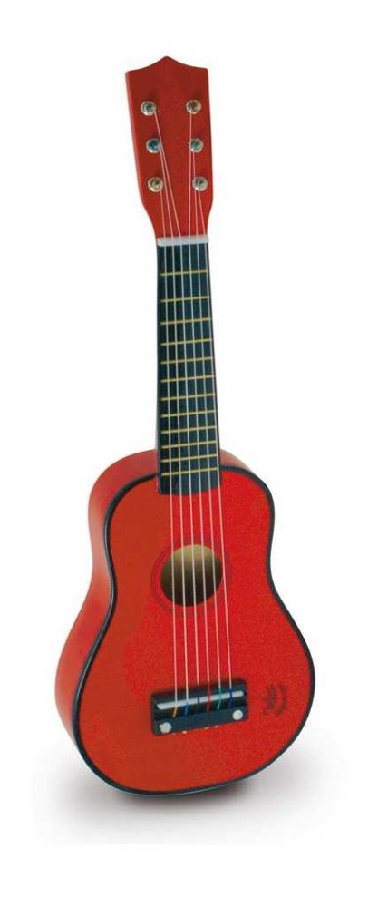 Vilac Guitarra acústica roja