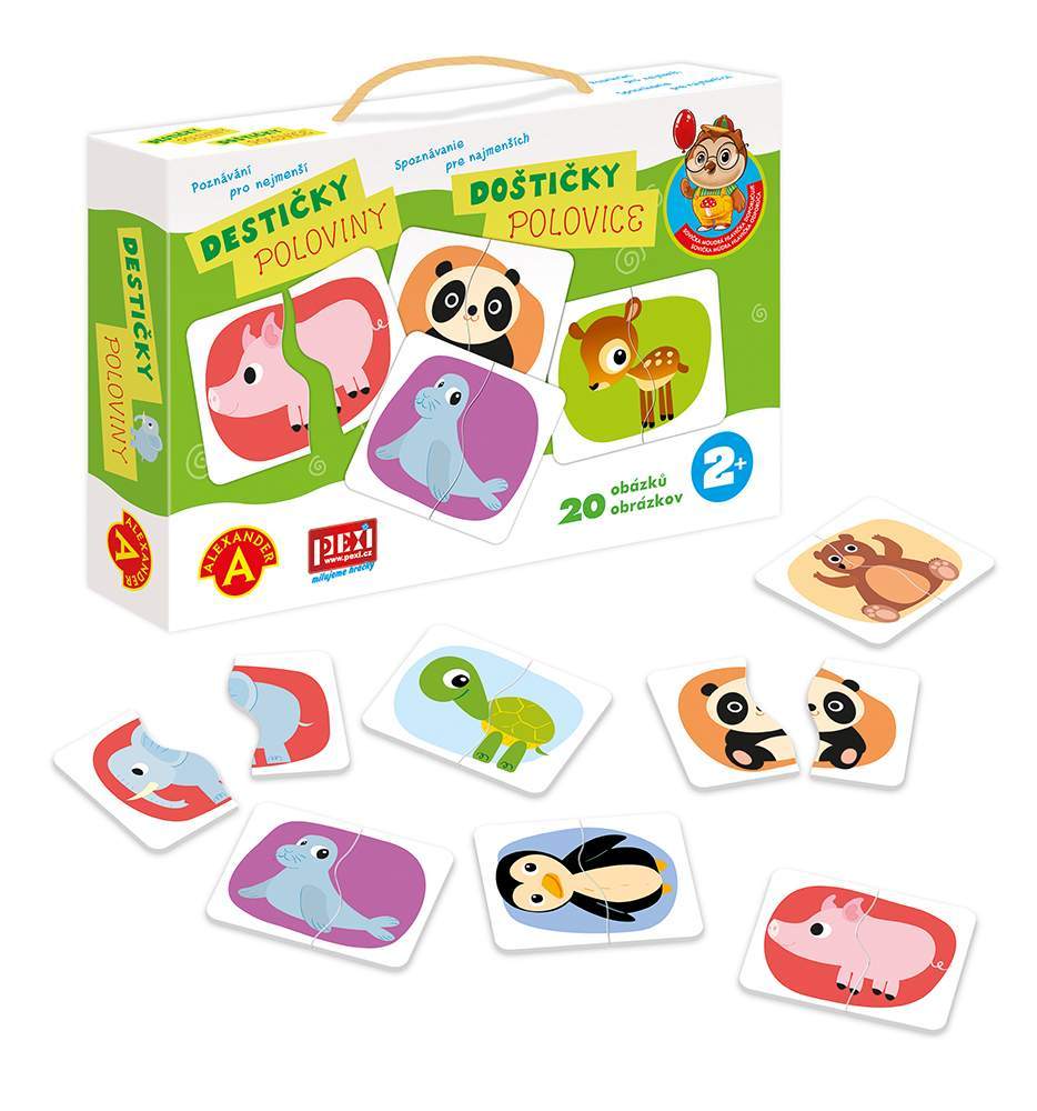 Alexander Aprendizaje para los más pequeños - Fichas - mitades