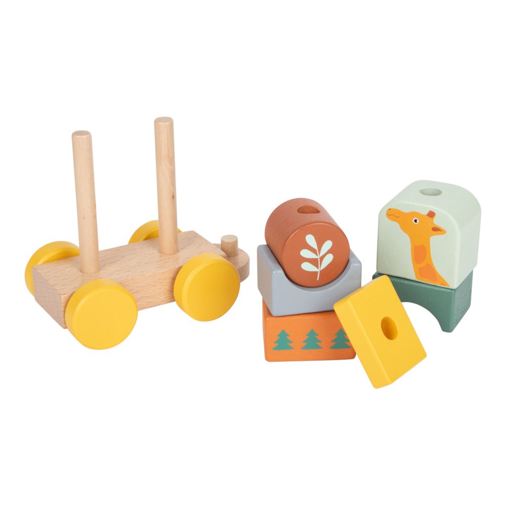 small foot Treno in legno Safari - immagine 7