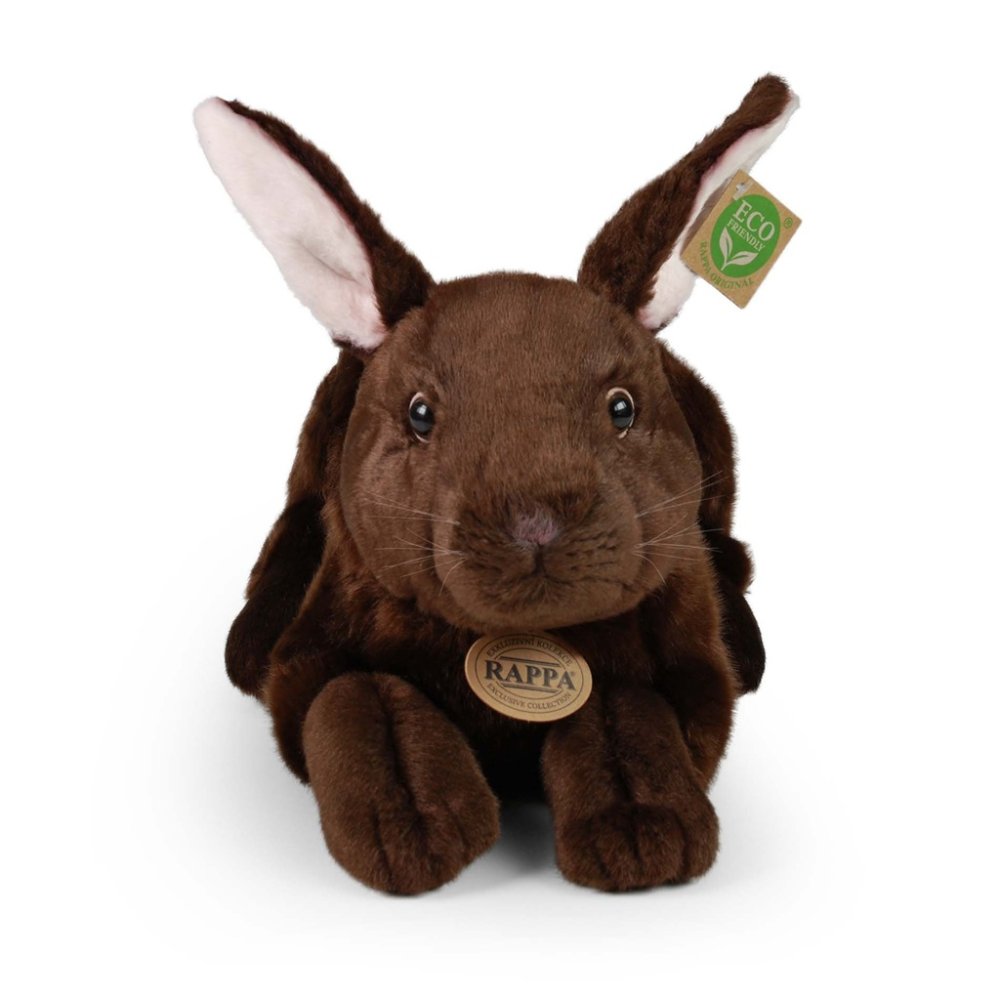 Rappa Lapin en peluche couché 36 cm ECO-FRIENDLY – Image 5