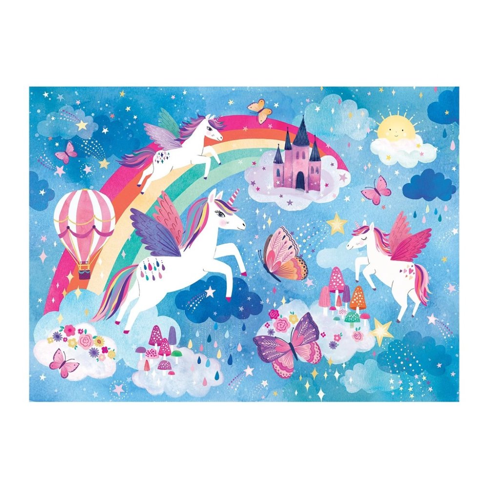 Mudpuppy Puzzle Sueños de Unicornio perfumado de 60 piezas - Imagen 4