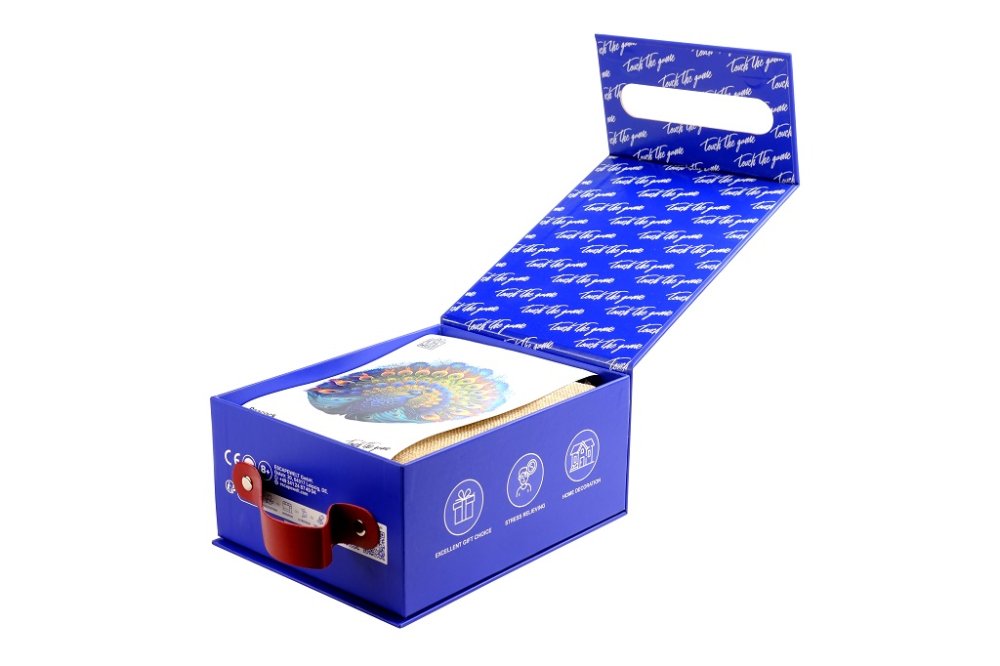 EscapeWelt Dřevěné puzzle Páv 500 dílků (obrázek 11)