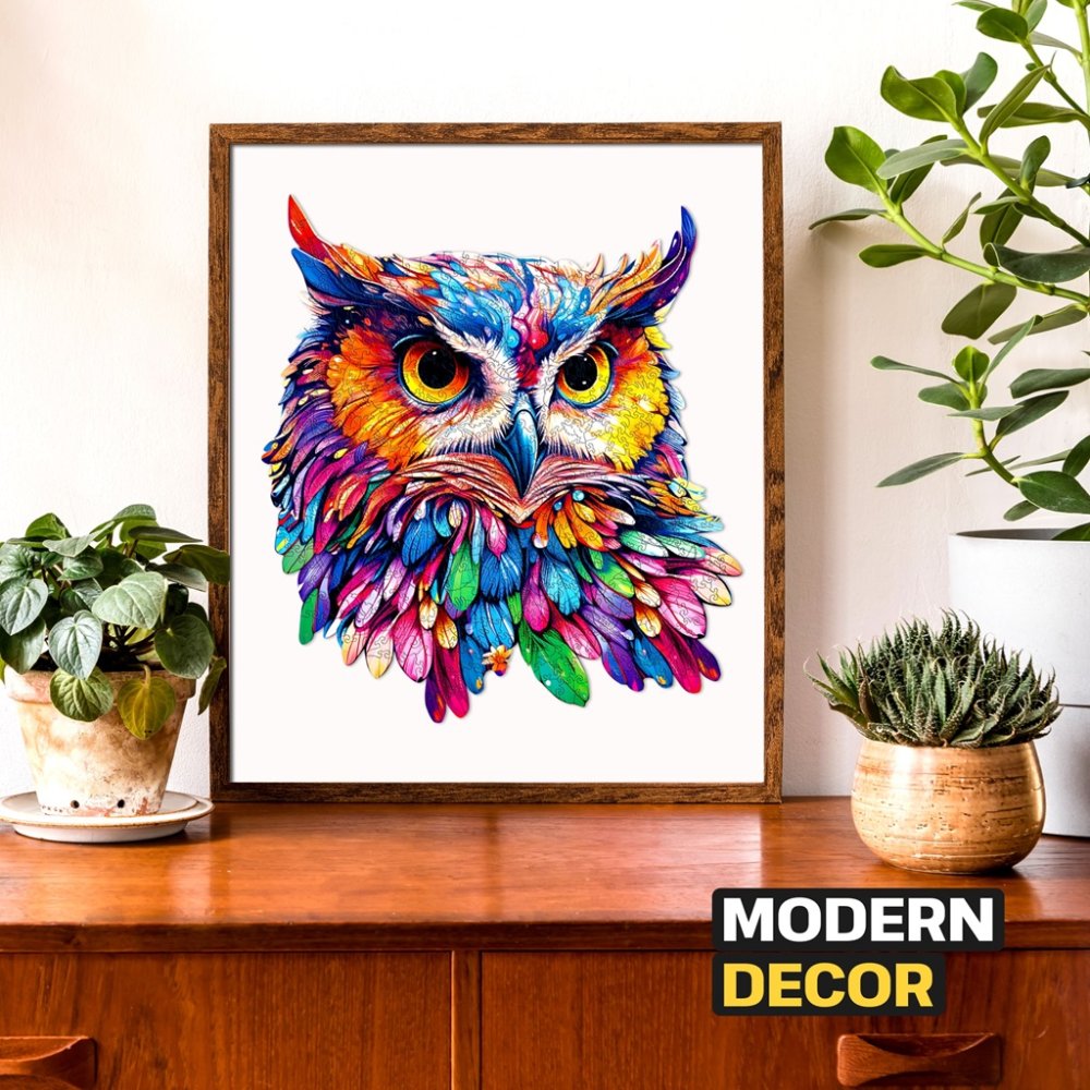 EscapeWelt Puzzle de Madera Búho 500 Piezas - Imagen 3