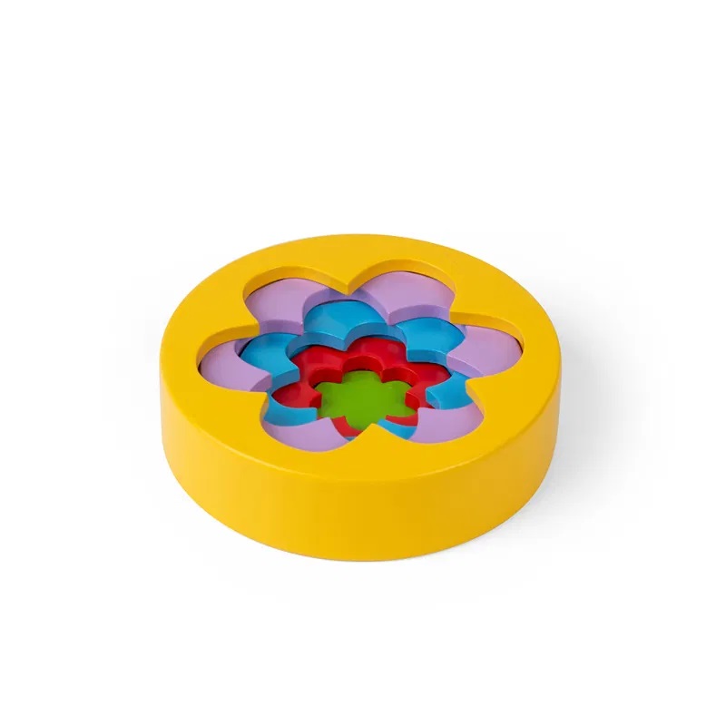 Bigjigs Toys Torre de Flores Apilable - Imagen 6