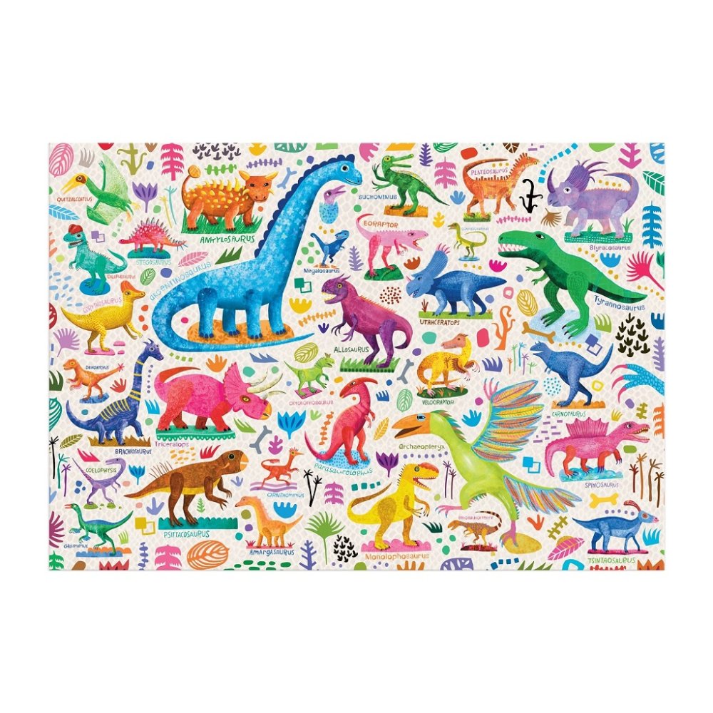 Puzzle Mudpuppy Les Dinosaures Puissants 100 pièces – Image 4