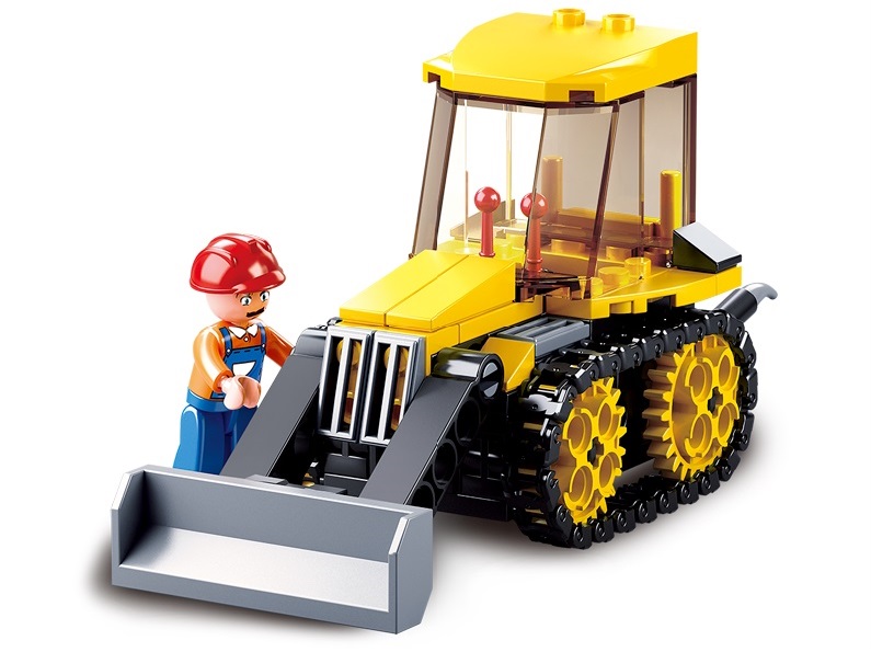 Sluban Town Constructores M38-B0377D Mini Bulldozer