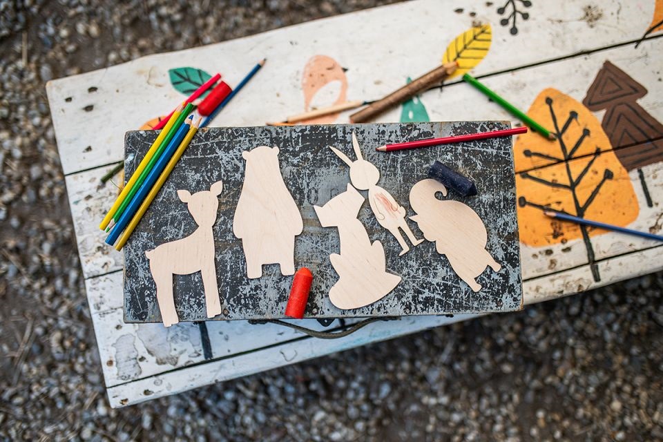 BeWooden Dipingi e ricalca - Fonderia di volpi - immagine 4