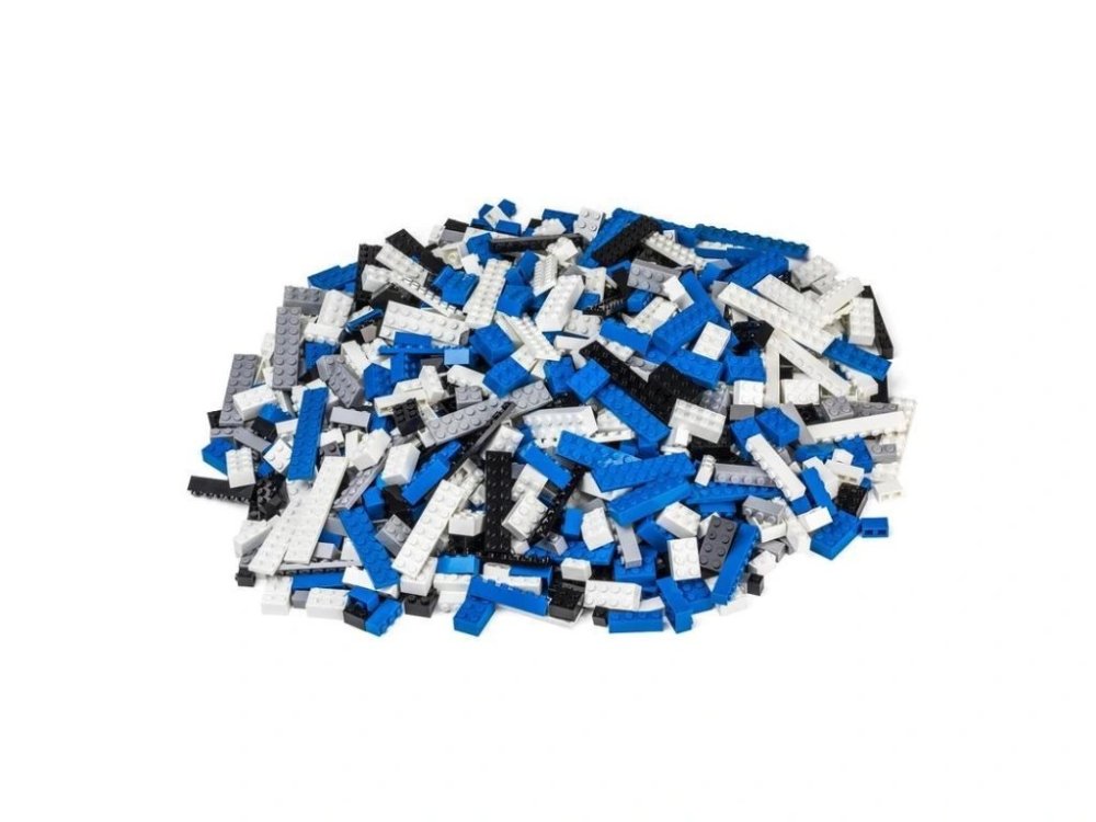 L-W Toys Ensemble de police 500 pièces lourd