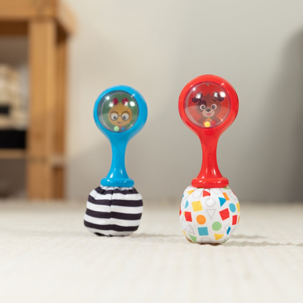 BABY EINSTEIN Hračka chrastítko Shake & Groove™ 2ks, 3m+ (obrázek 8)