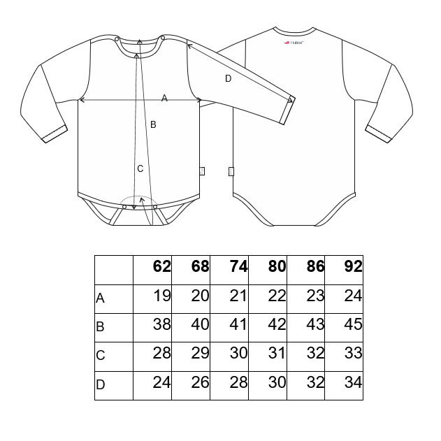 Body smyk NYOMTATÁS Outlast® - sötéttürkiz/sötéttürkiz állatok 62 - Image 5