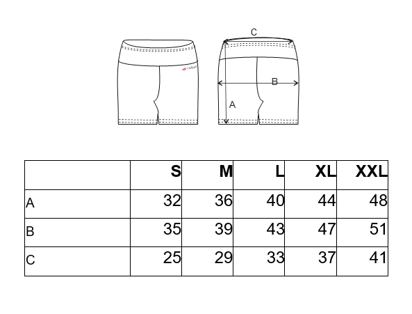 Shorts pour femmes BARIDI fins Outlast® - noir XL – Image 7