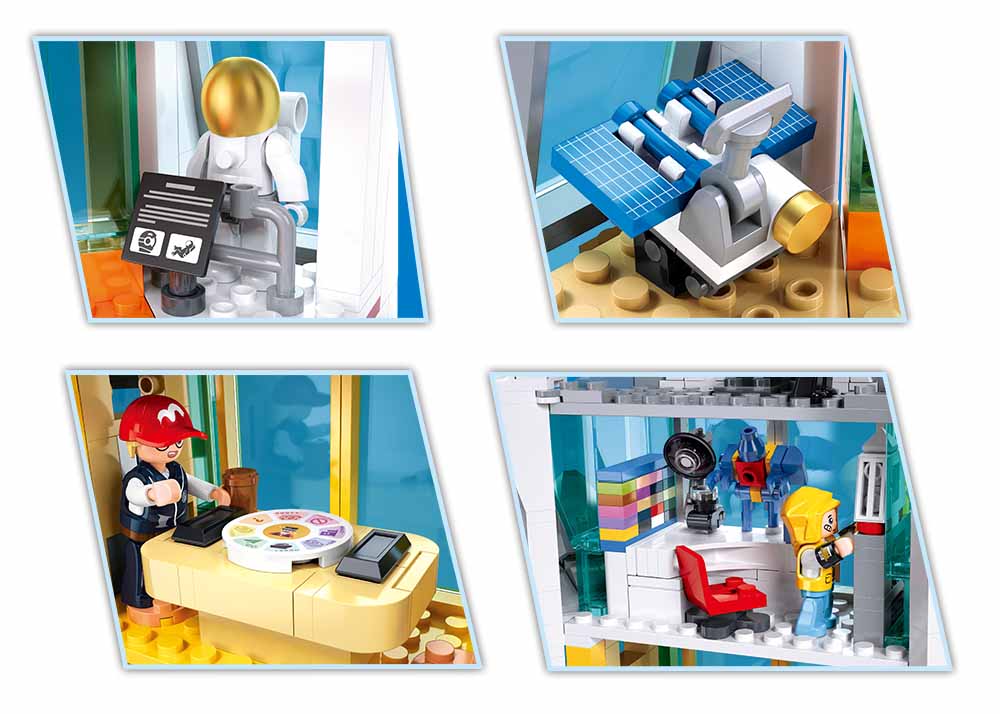 Sluban Metropolis M38-B1396 Planetárium (obrázek 4)