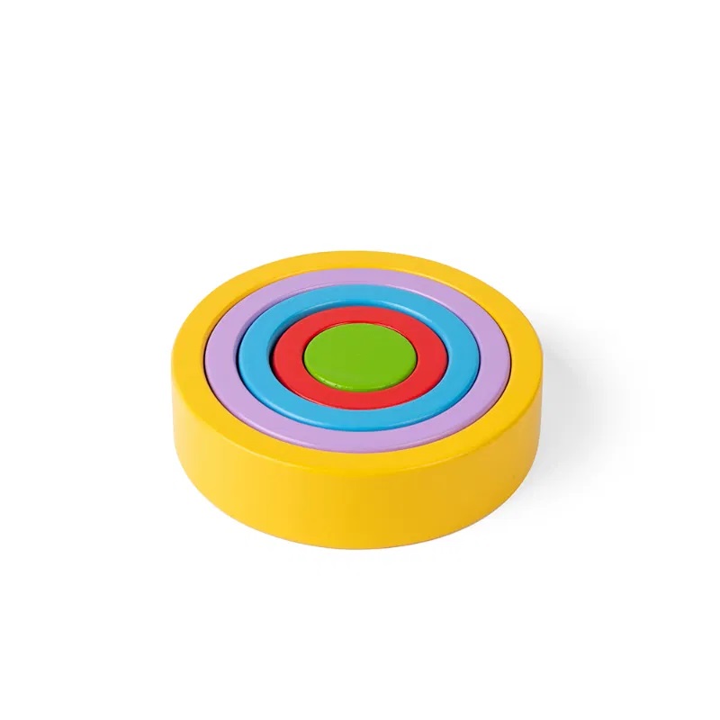 Bigjigs Toys Skládací květinová věž (obrázek 3)