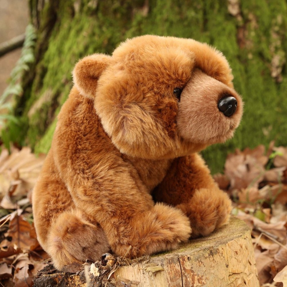Rappa Plyšový medvěd grizzly sedící 30 cm ECO-FRIENDLY (obrázek 3)