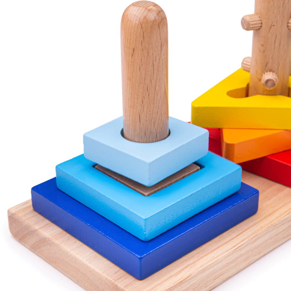 Bigjigs Toys Nasaď a otoč (obrázek 6)