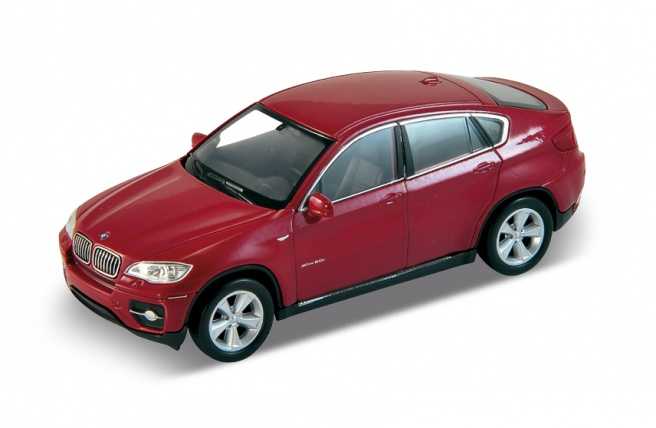Welly - BMW X6 1:34 červené