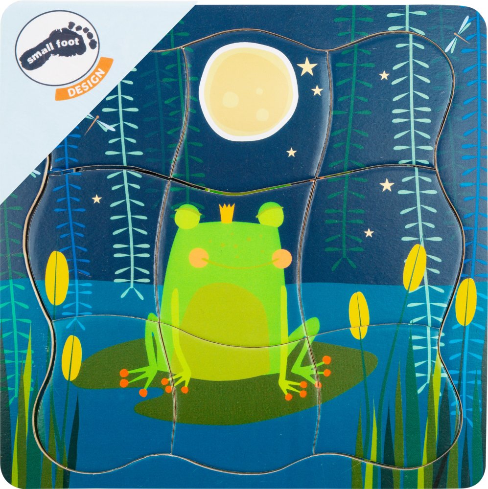 small foot Vrstvené puzzle princ žabák (obrázek 6)