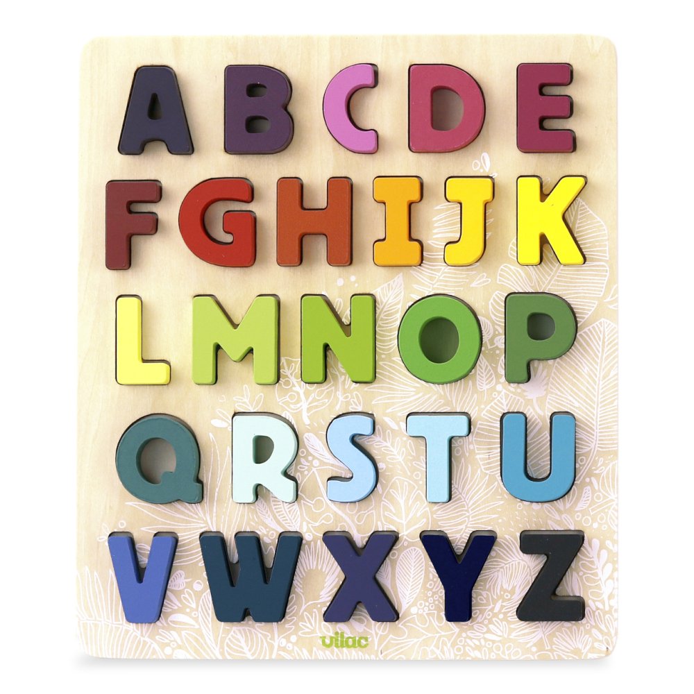 Vilac Vkládací puzzle Abeceda (obrázek 4)
