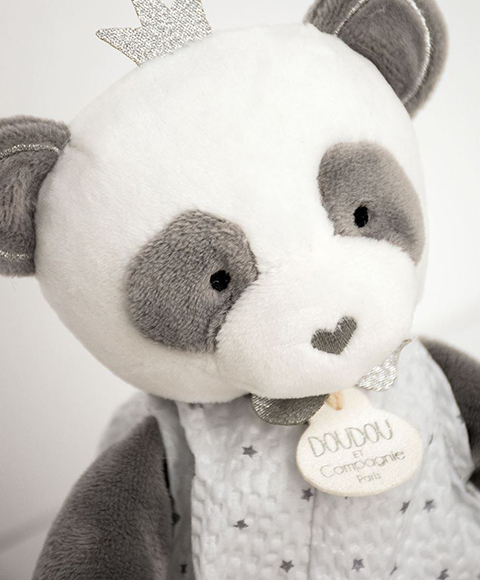Doudou Dárková sada - plyšová hračka panda 20 cm (obrázek 3)