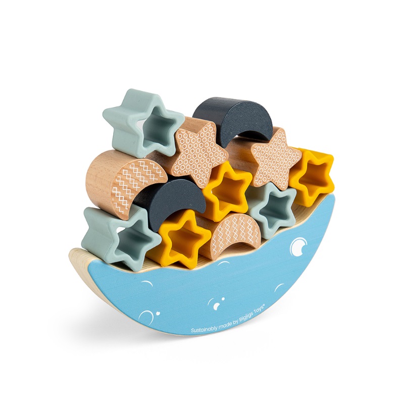 Bigjigs Toys Motorická hra balancující měsíc (obrázek 3)