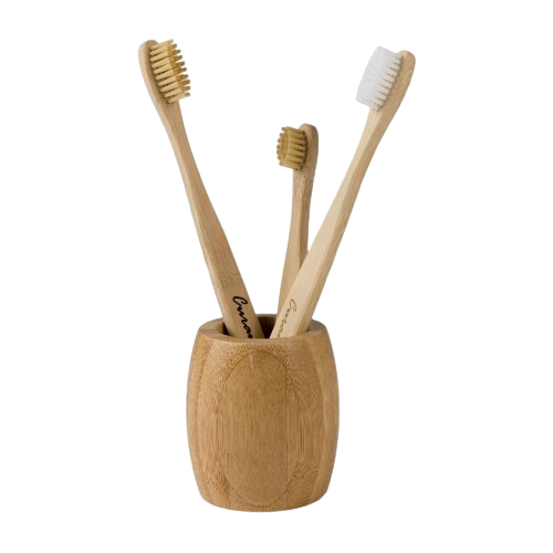 Bamboo Toothbrush Stand - Large